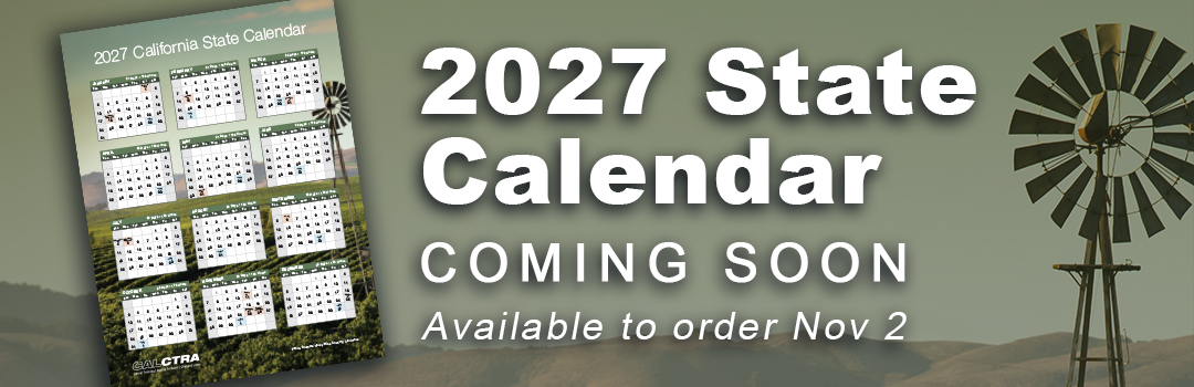 2027 California State Calendar